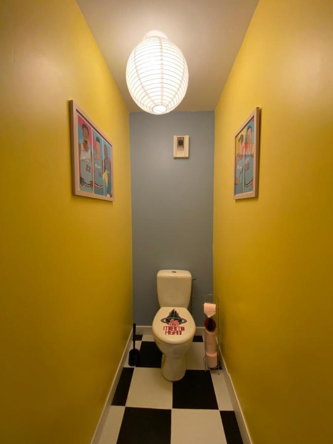 Capsule Miami Vice - Jacuzzi - Billard - Ecran Cinema & Netflix - Ping-Pong - Nintendo & Jeux- Lievin Bagian luar foto